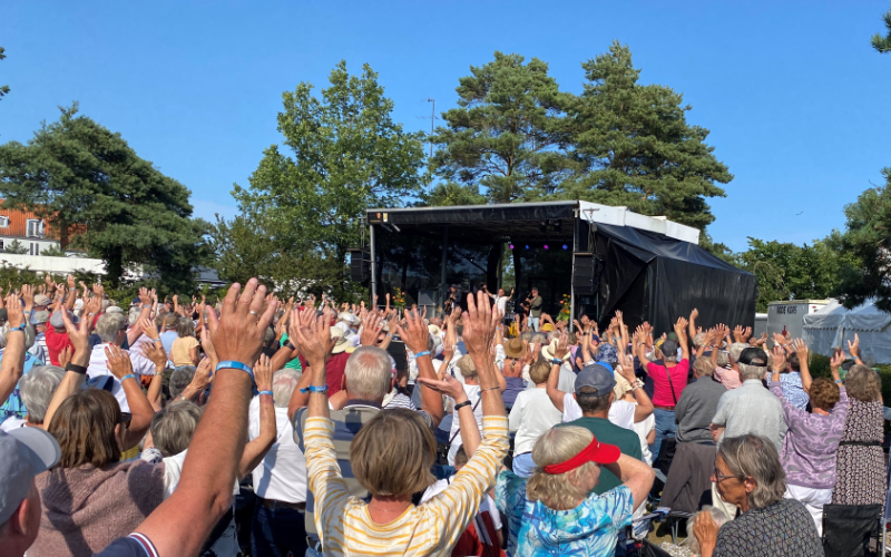 Glade festivalgæster til Seniorfestivalen