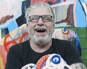 Leif Sylvester Petersen fortæller om sit liv i en talk til Seniorfestivalen