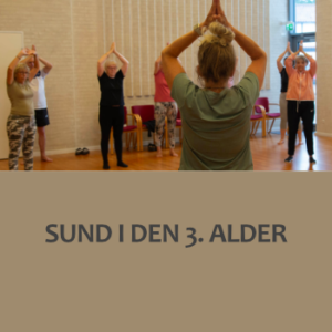 Sund i den tredje alder? På kurset for du undervisning og vejledning i, hvordan du holder dig sund.