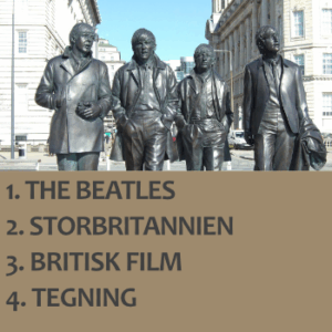 Højskolekursus med britisk tema og tegning