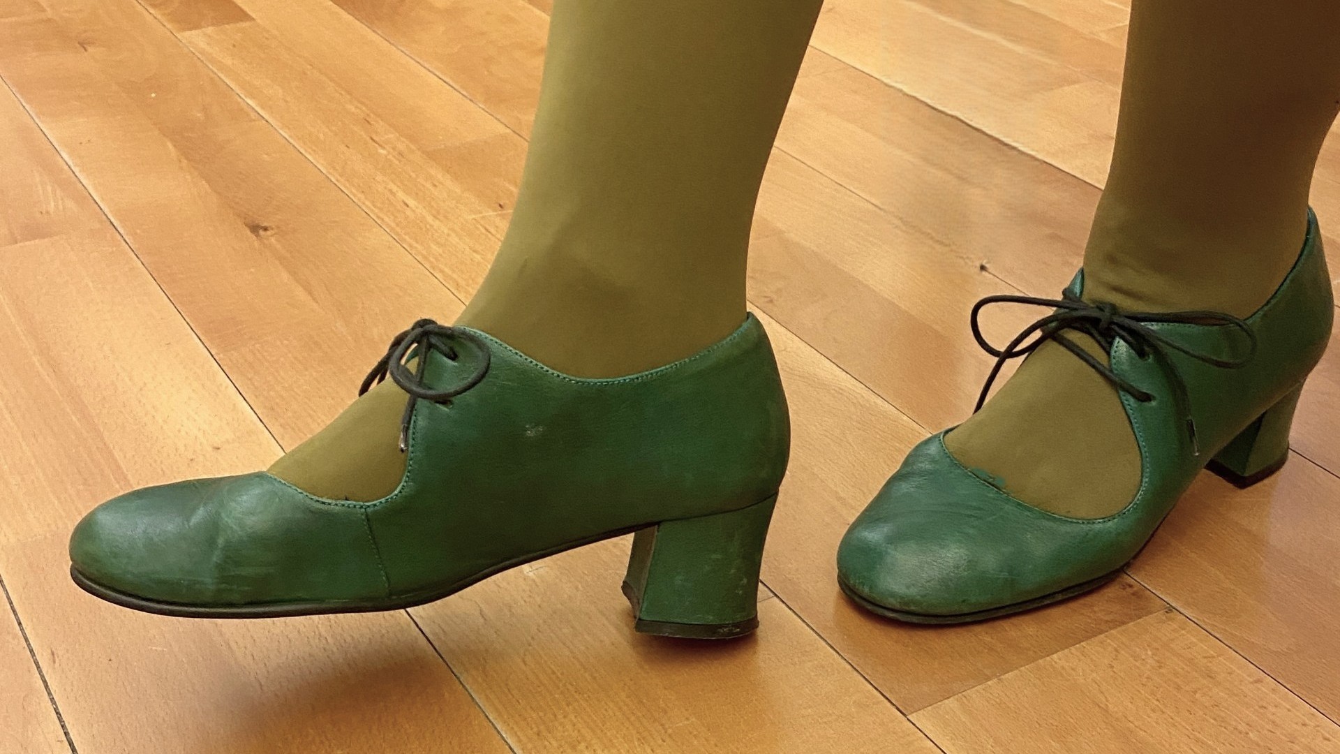 Grønne sko